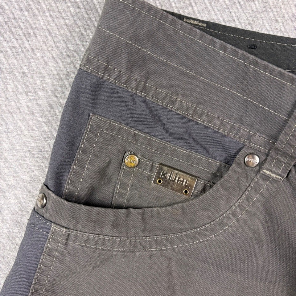 KUHL Radikl Pants Mens 32x30 Gray Hiking Outdoor Stretch Utility ...