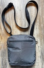 Travelon Anti-theft Zip Crossbody Travel Bag Gray Purse Bag RFID Used Once