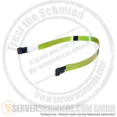 HP Gen11 Gen10+ 70cm NVMe cable 2x SFF-8654 AROC to Box 3 Port 1-2 P22904-001