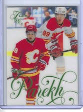 2025-26 UD FLAIR HOCKEY #157 ZAYNE PAREKH RC SP FOREHECK /349 CALGARY FLAMES