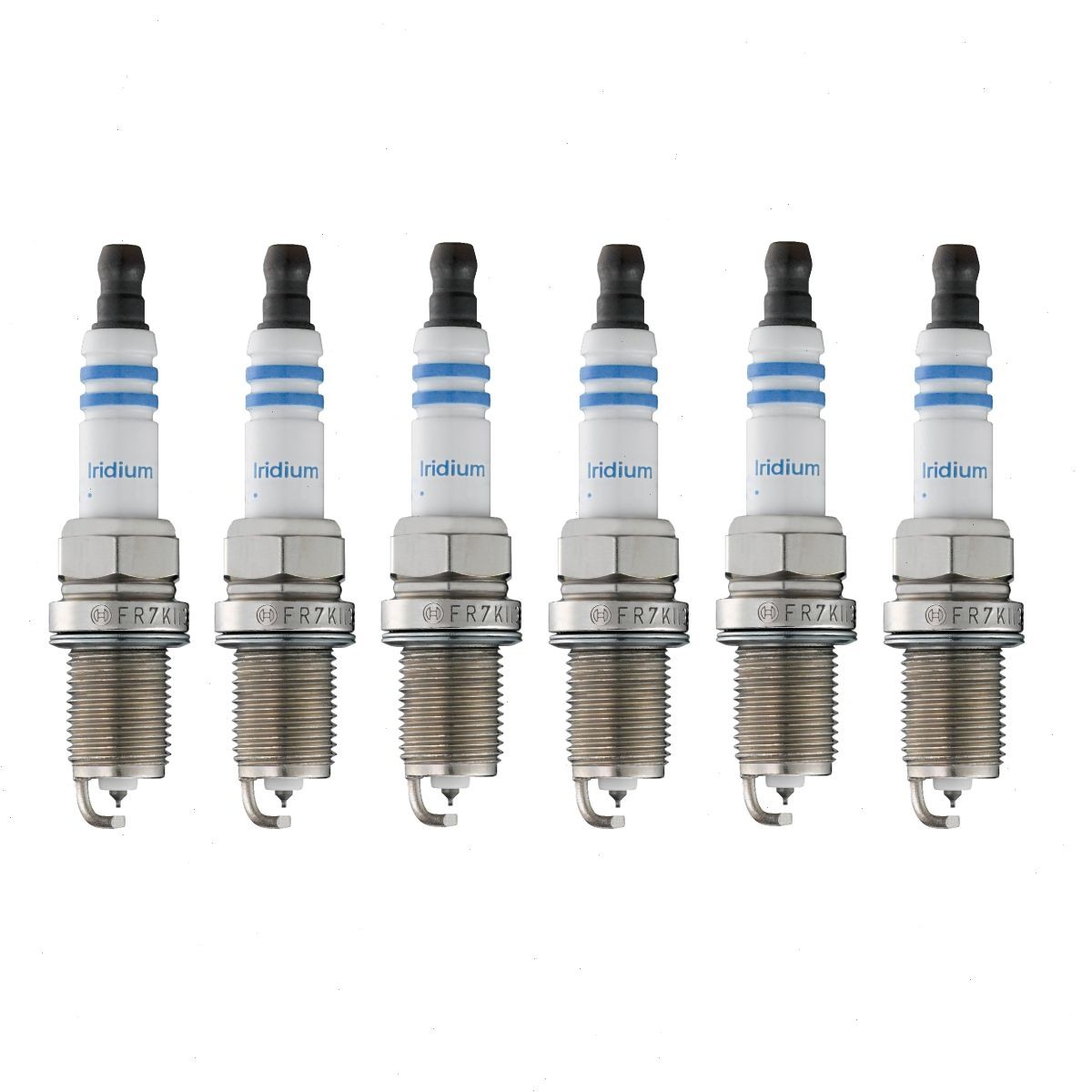 6 pc Bosch Double Iridium Spark Plugs for 1991-1995 Acura Legend 3.2L V6 fc