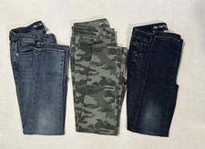 Cat  Jack Girl  s Skinny Jeans. 3 pieces.  Size 14.