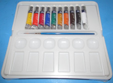 Winsor  Newton Cotman Water Color Paint Lot 10 Tubes 8ml  Sealed "Open Box"