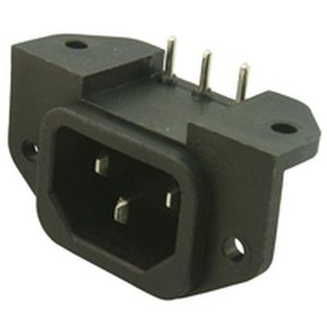 IEC PCB Mains Kettle Socket (2 Pack)