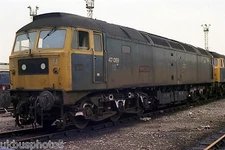 British Rail 47089 Cardiff Canton TMD Welsh Rail Photo