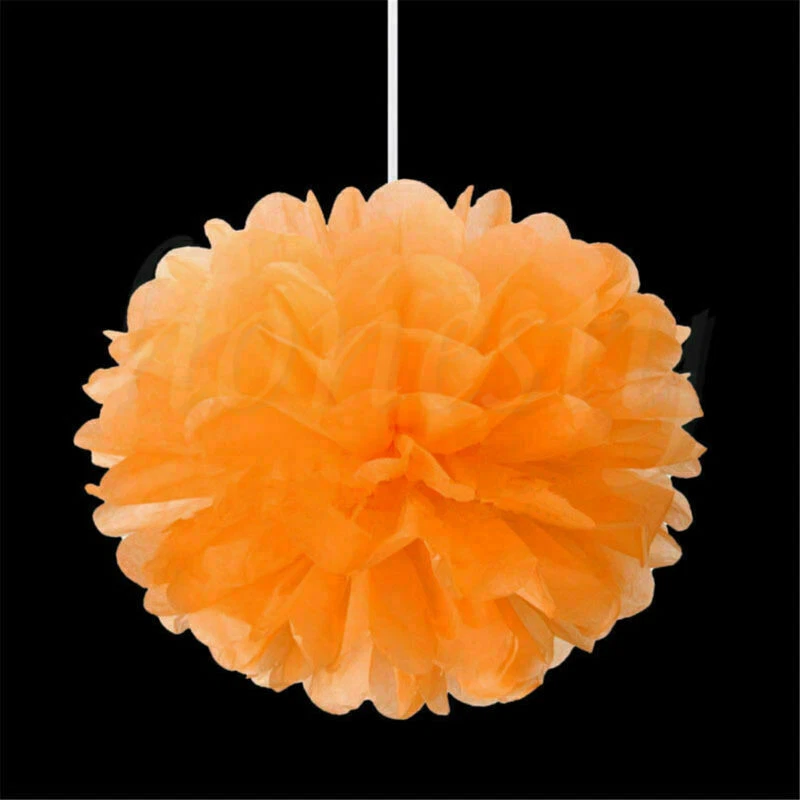 5pcs Tissue Paper Pom Poms Flower Ball Wedding Party Birthday Decoration - Image 4 of 4