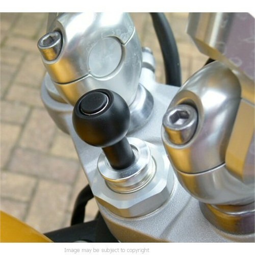 Stem Mount & TiGRA FITCLIC Neo DRY Case for iPhone XS fits Yamaha R1 - 第 3/4 張圖片