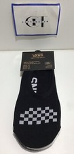 Vans  Off The Wall  Women's 3pack No Show Socks Checkerboard Size 6.5 - 10