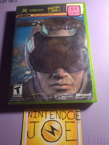 MechAssault 2 Lone Wolf Limited Edition Microsoft Xbox Complete CIB Video Game
