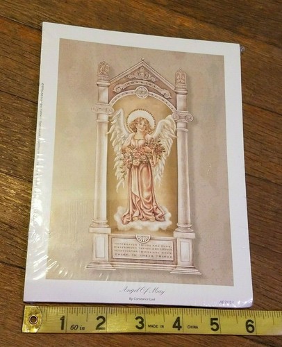 Constance Lael 1996 "Angel of May" 5" x 7" Litho Print - Picture 6 of 8