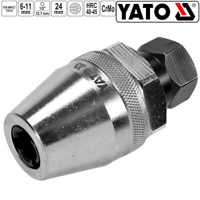 YATO Stehbolzen Ausdreher Schraubenausdreher Gewindebolzen Auszieher 1/2'' 6-11