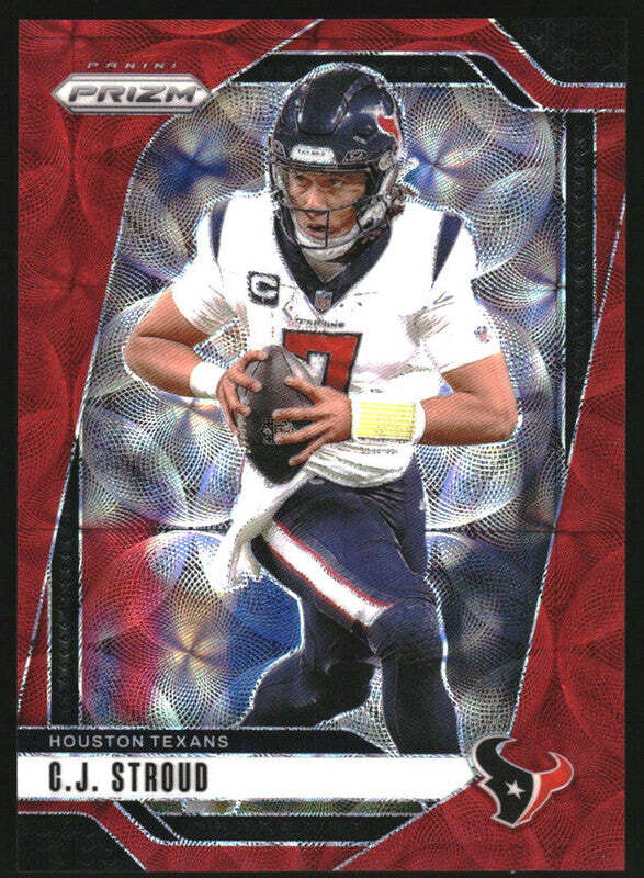 2024 Panini Prizm Prizms Choice Red #111 CJ Stroud /20