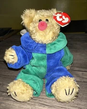 Ty Attic Treasures Piccadilly  Bear 1993 8-1/2" Fully Jointed PVC Filled USED