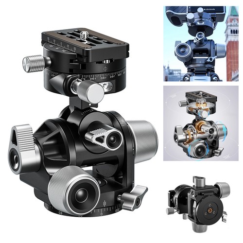 Professional Leofoto G4PRO Geared Ball Joint Compatible with Board Arca