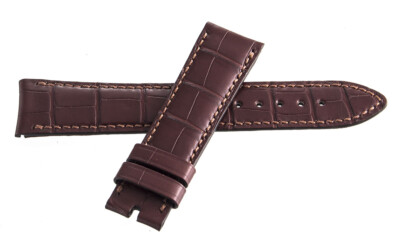 Vacheron Constantin 20mm x 18mm Brown Alligator Leather Watch Band