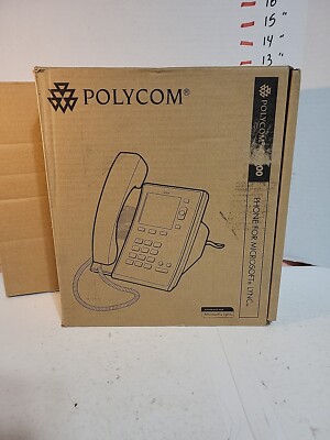 New Polycom CX500 Desktop Phone POE Optimized For Microsoft LYNC