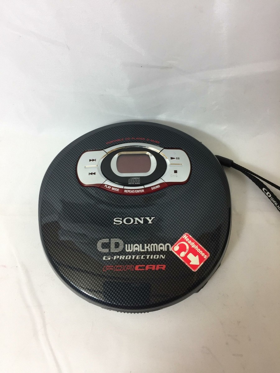 【ジャンク】 DMJ95 True Car Portable CD Player Sony True Car CD Walkman Portable CD Player - Grade A (D