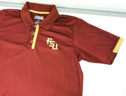 Florida State University Seminoles Polo di Majestic Sezione 101 Uomo Taglia M U5 - Foto 3 di 7