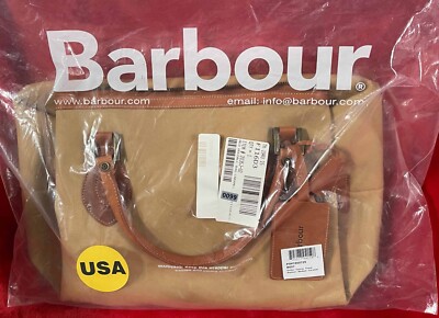 Barbour Canvas Travel Explorer Bag NWT
