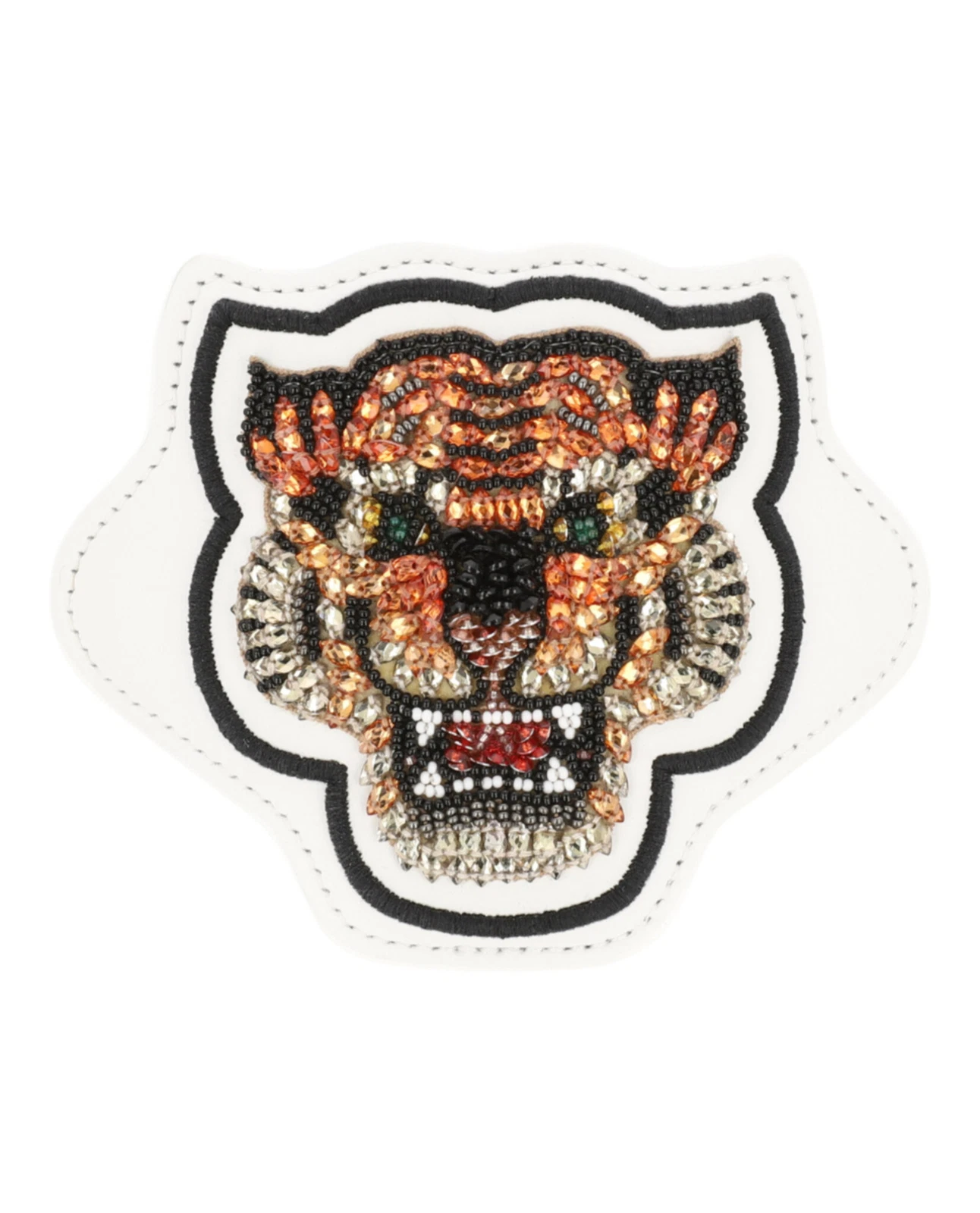Patch baskets femme Gucci tête de tigre cristal as