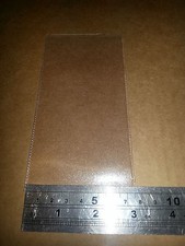 HEAVY DUTY 180 MICRON CLEAR USED PVC Pocket - PROTECT od size 150 x 77 mm