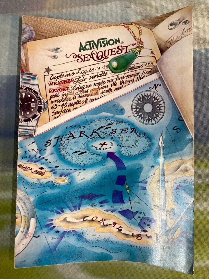 Spider Fighter, Tron Deadly Discs, and Seaquest for Atari 2600 (1982) - Image 3 of 4