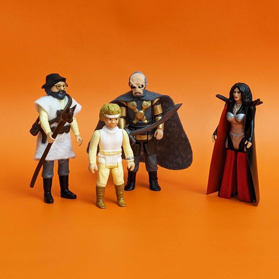 Custom Star Wars Ewoks King Terak Battle For Endor Action Figure