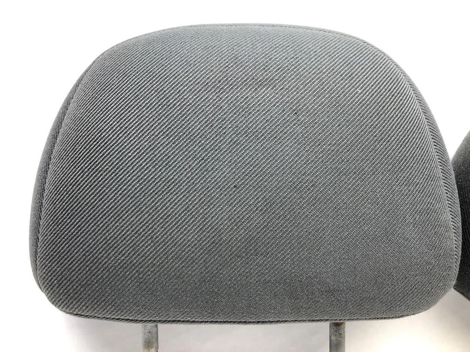 2001 2002 Ford Escape Rear Seat Headrest Graphite Gray Cloth Left & Right Set - Image 2 of 4