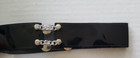 VINTAGE Metal & PU Choker COLLAR 19" Gothic Punk Cosplay Adjustable — photo 3
