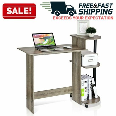 Computer Desk Pc Laptop Table Workstation Cpu Printer Storage