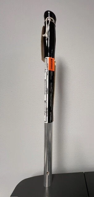 ATAÚD - MANGO ALUMINIO - (TIRADOR DE CUERDA DE ALAMBRE) 20" LARGO, 1" DIÁMETRO #250B Foto 4 de 4