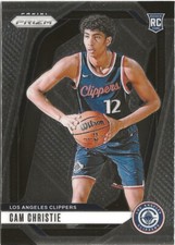 2024-25 Panini Prizm Cam Christie #242 RC Rookie Los Angeles Clippers