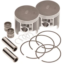 Dual Piston Kit for Yamaha 650 WaveRunner 3 VXR LX Superjet .50MM Over / 77.5MM