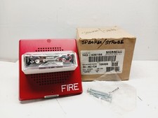 NEW SIEMENS 500-636166 RED HORN/STROBE  ALARM