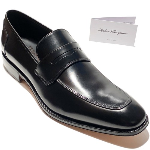 Ferragamo Gancini LIONEL Penny Black 