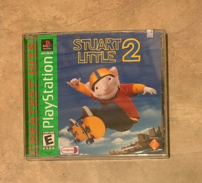 Lot of PlayStation 2 PS2 Games Winnie the Pooh, Stuart Little, Pac