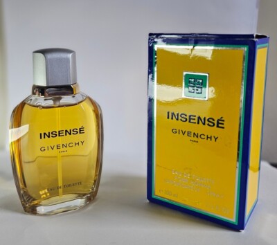 Insense By Givenchy EDT Men Spray 3.3 fl. oz. New in Box Vintage