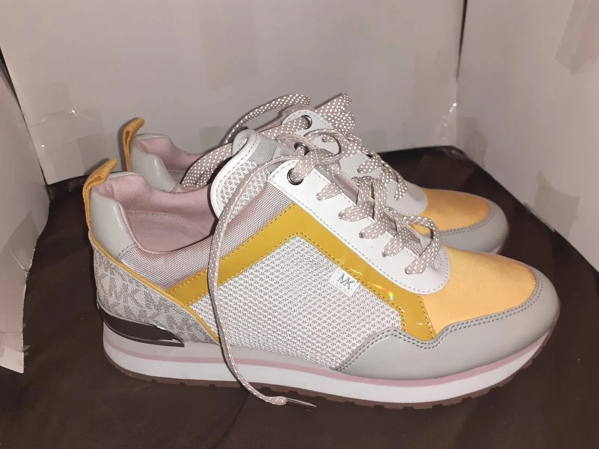 NEW Women s Michael Kors Lindy Trainer Sneakers Size 8.5 eBay