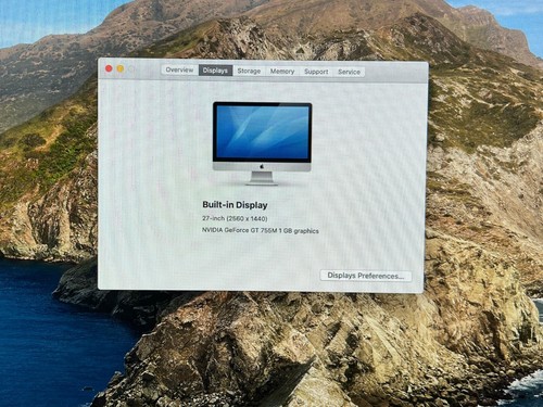 Apple iMac 27" Desktop - 3.2GHz Quad i5 - 16GB - 1TB - 1GB NVIDIA 755M - macOS - Picture 5 of 17
