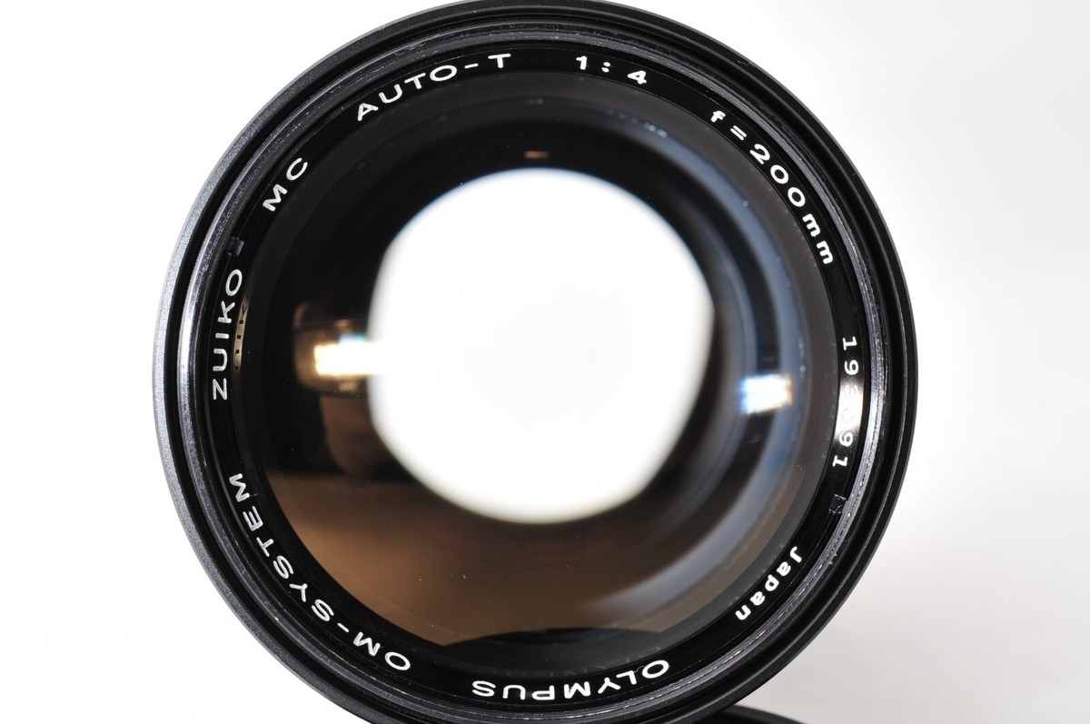 MINT] Olympus OM-SYSTEM Zuiko MC Auto-T 200mm F4 MF Lens From