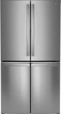 GE 36 inch Freestanding Four Door French Door Smart Refrigerator NEW PAD28BYTFS