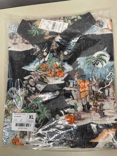 Reyn Spooner Rare Spooktacular Halloween Limited Edition SZ XL Pullover Retired - Imagen 3 de 23