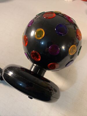 Kicko Spinning 11” Disco Ball with LED Lights - for Parties