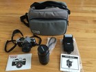 New ListingVintage Pentax Me Super Film Camera W Flash Multi Lenses Photography