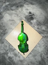 7 Rare Vintage 80s Mystik Oilies Oilie Music Large Guitar Touch Sticker 1980s