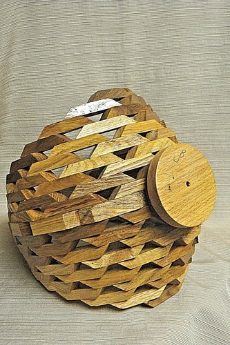 HANDGEFERTIGTE große & schwere HOLZSCHALE mit Selbstgriff - Bild 8 von 10