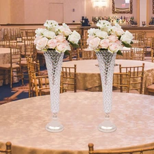 Table Centerpieces Decorative for Wedding Crystal Flower Stand for Anniversary