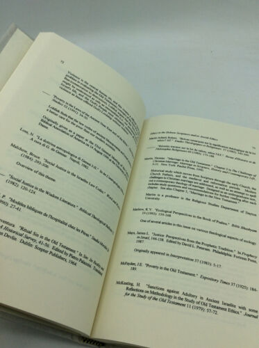 BIBLIOGRAPHY ON SCRIPTURE AND CHRISTIAN ETHICS - 1997 1st ed - Biblical - Imagen 4 de 7