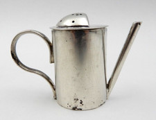 VINTAGE TIFFANY & CO. MINIATURE .925 STERLING SILVER WATERING CAN PEPPER SHAKER