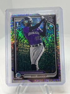 2024 Bowman Chrome Eriel Dihigo Speckle Refractors /299 1st Rockies #BCP-200